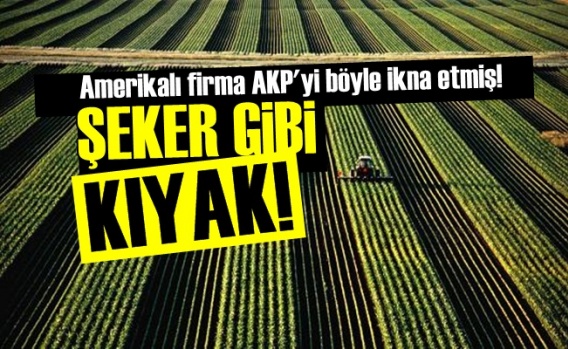 AKP'den ABD'li Firmaya Müthiş Kıyak!