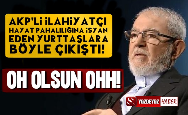 AKP'li Ali Rıza Demircan'dan Yurttaşa: Oh Olsun Sana…