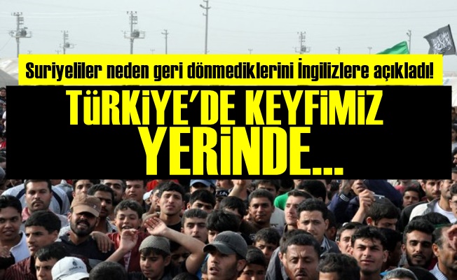 AKP'nin Hediyesi Suriyeliler; Keyfimiz Yerinde…