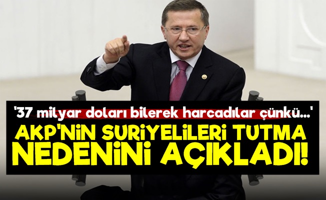 AKP'nin Suriyelileri Tutma Nedenini Açıkladı!