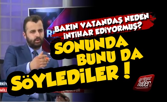 AKP'li Vekile Göre İntiharların Sebebi…