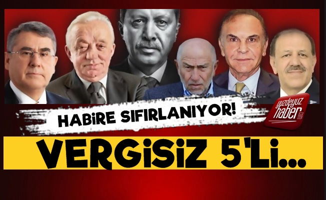 AKP'nin 5'lisine 128 Kez Vergi İndirimi…