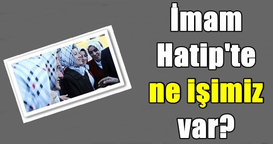 ALEVİ ÇOCUKLARI İMAM HATİP’E KAYDETTİLER!