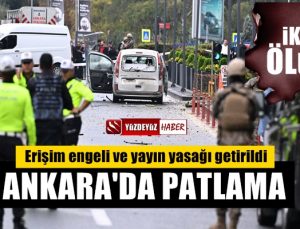 Ankara'da bombalı saldırı, 2 ölü