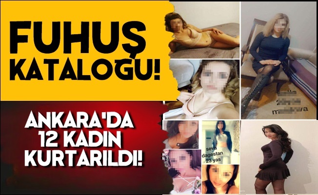 Ankara'da Fuhuş Kataloğu Şoke Etti!