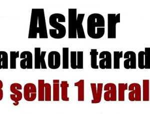 ASKERİN CİNNETİ: 3 ŞEHİT 1 YARALI