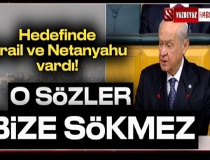 Bahçeli yine İsrail ve Netanyahu'ya çattı, AYM kapatılmalı dedi