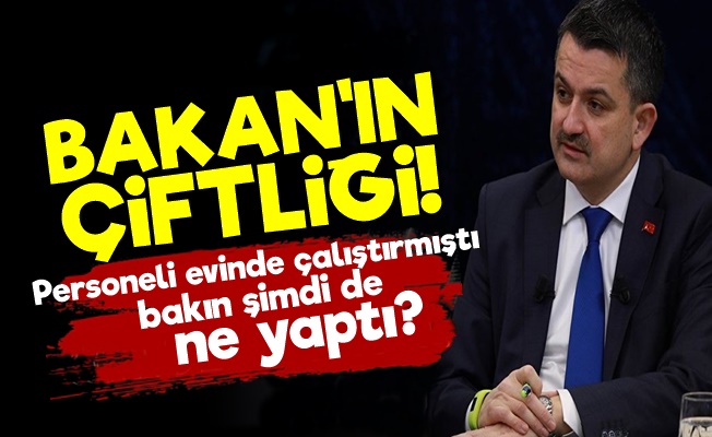 Bakan Bey'in Çiftliği!..