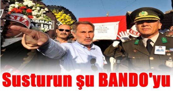 BAKAN GÜNAY’DAN BANDO FIRÇASI…