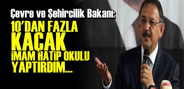 BAKAN'DAN ŞAKA GİBİ İTİRAF!