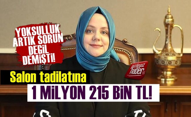 Bakanlık Salonu Yenilendi: 1 Milyon 215 Bin TL