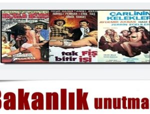 BAKANLIK SEKS FİLMLERİNİ UNUTMADI!