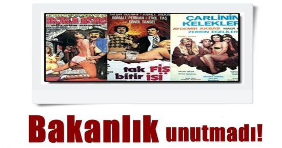 BAKANLIK SEKS FİLMLERİNİ UNUTMADI!