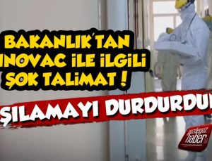 Bakanlık Sinovac Aşısını Durdurdu!