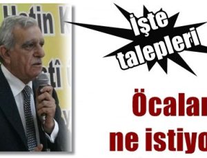 BAKIN ÖCALAN NELER İSTİYORMUŞ?