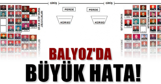 BALYOZ’DA BÜYÜK HATA!