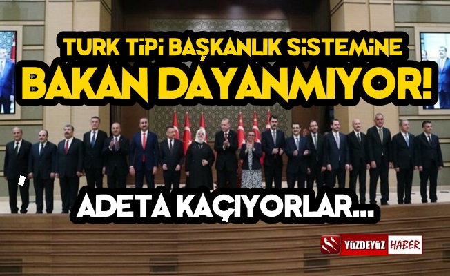 Başkanlık Sistemine Bakan Dayanmıyor, Gelen Gidiyor!