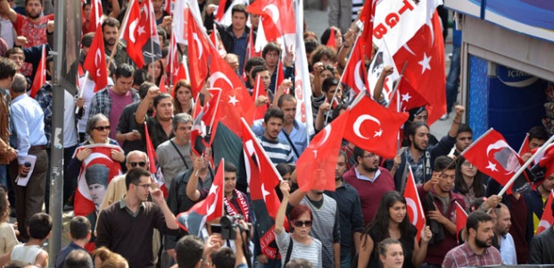 BAŞKENT’TE ATATÜRK YÜRÜYÜŞÜ…