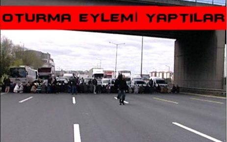 BDP'LİLER TRAFİĞİ FELÇ ETTİ