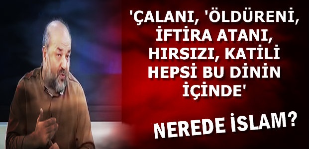 ‘BEN ONLARLA AYNI DİNDE OLAMAM’