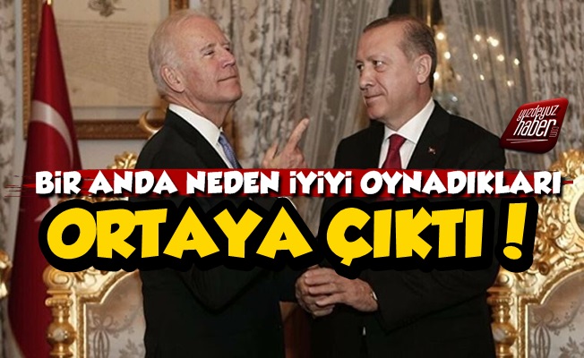 Biden'ın Erdoğan'a Olumlu Tavrının Sebebi Ortaya Çıktı