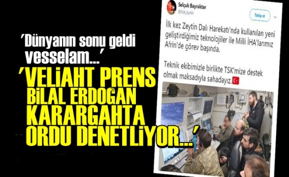 Bilal Erdoğan'ın Karargahta Ne İşi Var?