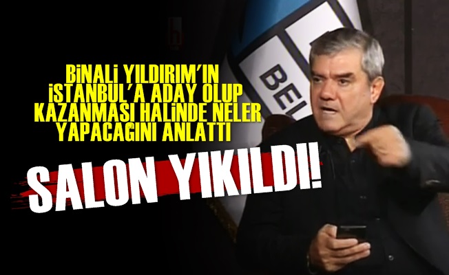 Binali Yıldırım'ı Anlattı Salon Yıkıldı!