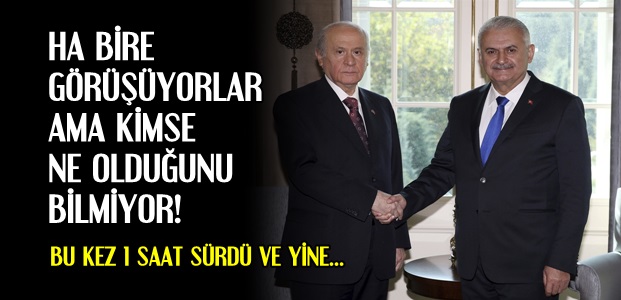 BİR SAAT SÜRDÜ…