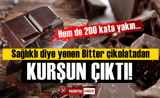 Bitter Çikolata da 'kurşun' skandalı, araştırmayla belirlendi