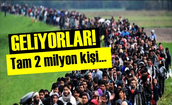 BM: 2 MİLYON KİŞİ TÜRKİYE YOLUNDA…