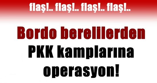 BORDO BERELİLER PKK KAMPLARINDA!