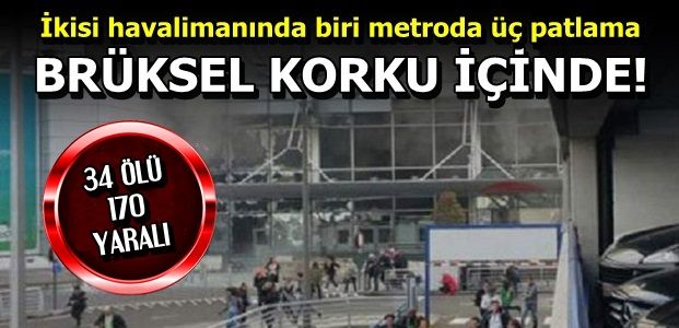 BRÜKSEL ACI İÇİNDE…