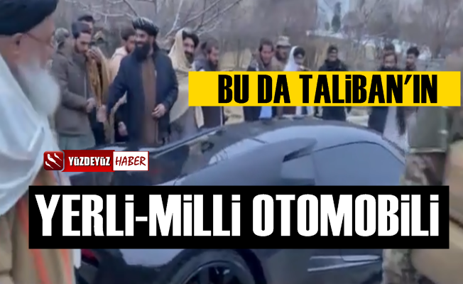 Bu da Taliban'ın Yerli ve Milli Otomobili Mada 9