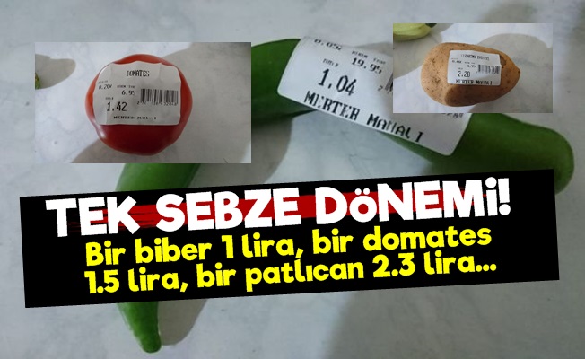 Bu Nasıl Ucuzluk? Tek Sebze Dönemi…