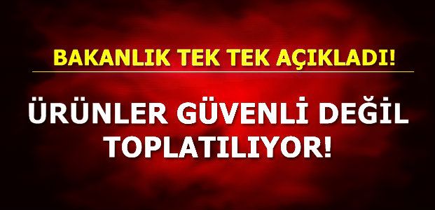 BU ÜRÜNLER TOPLATILIYOR…