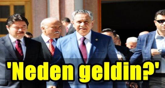 BÜLENT ARINÇ’A PROTESTO ŞOKU!