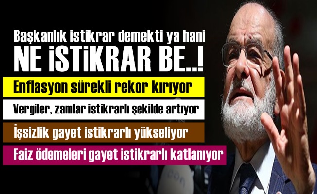 Buyrun Size Başkanlığın İstikrarı!