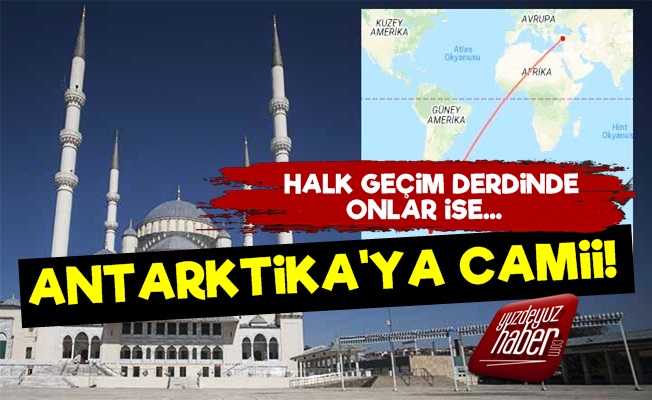 Cami Sevdası Bin Kişinin Yaşadığı Antarktika'ya Uzandı!