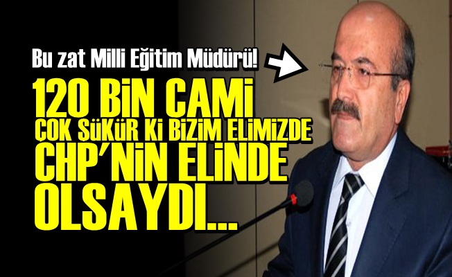 CAMİLERİN SİYASET YUVASI OLDUĞUNU İTİRAF ETTİ!