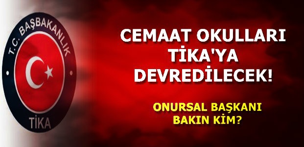 CEMAAT OKULLARI O VAKFA DEVREDİLECEK!