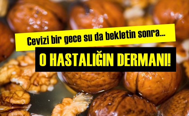 Cevizi Bir Gece Su da Bekletin Ve…