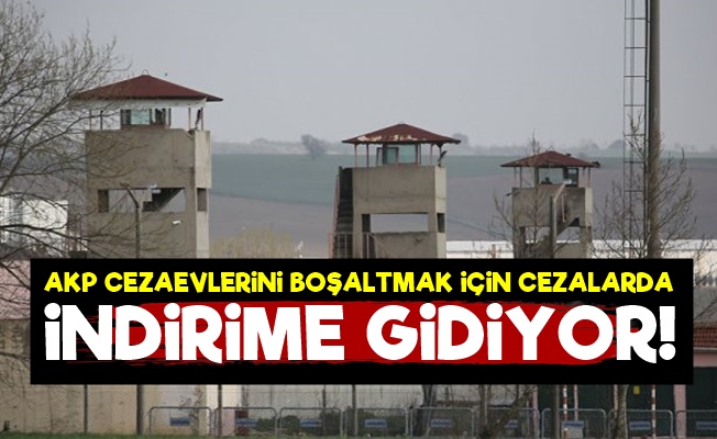 Cezaevleri Doldu Diye Cezalara İndirim Geliyor!