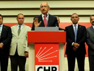 CHP MYK SONA ERDİ. AÇIKLAMA SERT OLDU…