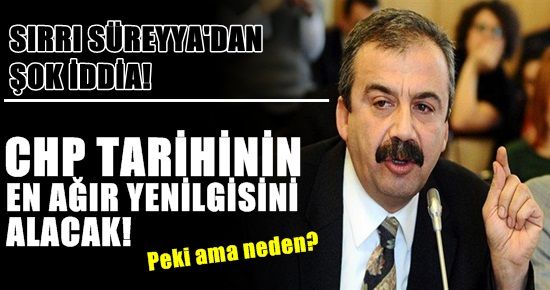 CHP TARİHİNİN YENİLGİSİNİ ALACAK!