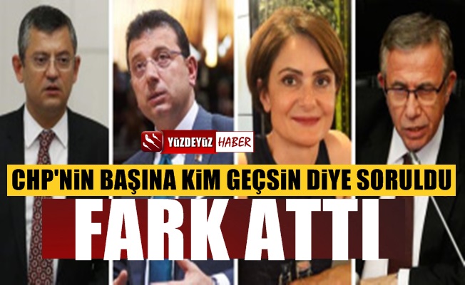 CHP'nin başına kim geçsin anketinde olay sonuç! Rakiplerini ikiye katladı