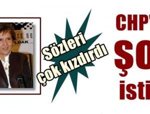 CHP’DE ŞOK İSTİFA…