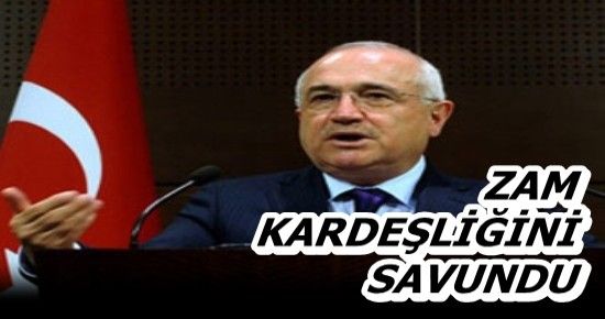 ÇİÇEK’DEN SKALDAL ‘ZAM’ YORUMU…