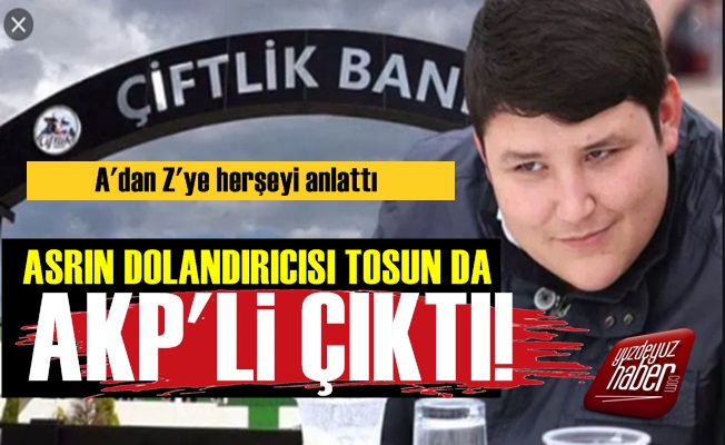 Çiftlikbank Tosun'u da AKP'li Çıktı!