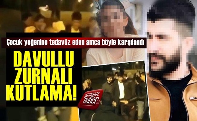 Çocuk Yeğenine Tecavüz Etti, Salıverilince Halay Çekti!