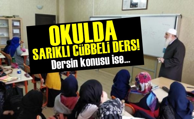 Çocuklara Sarıklı Cübbeli Ders!